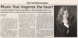 Caroline Waters Mixes Music With Healing